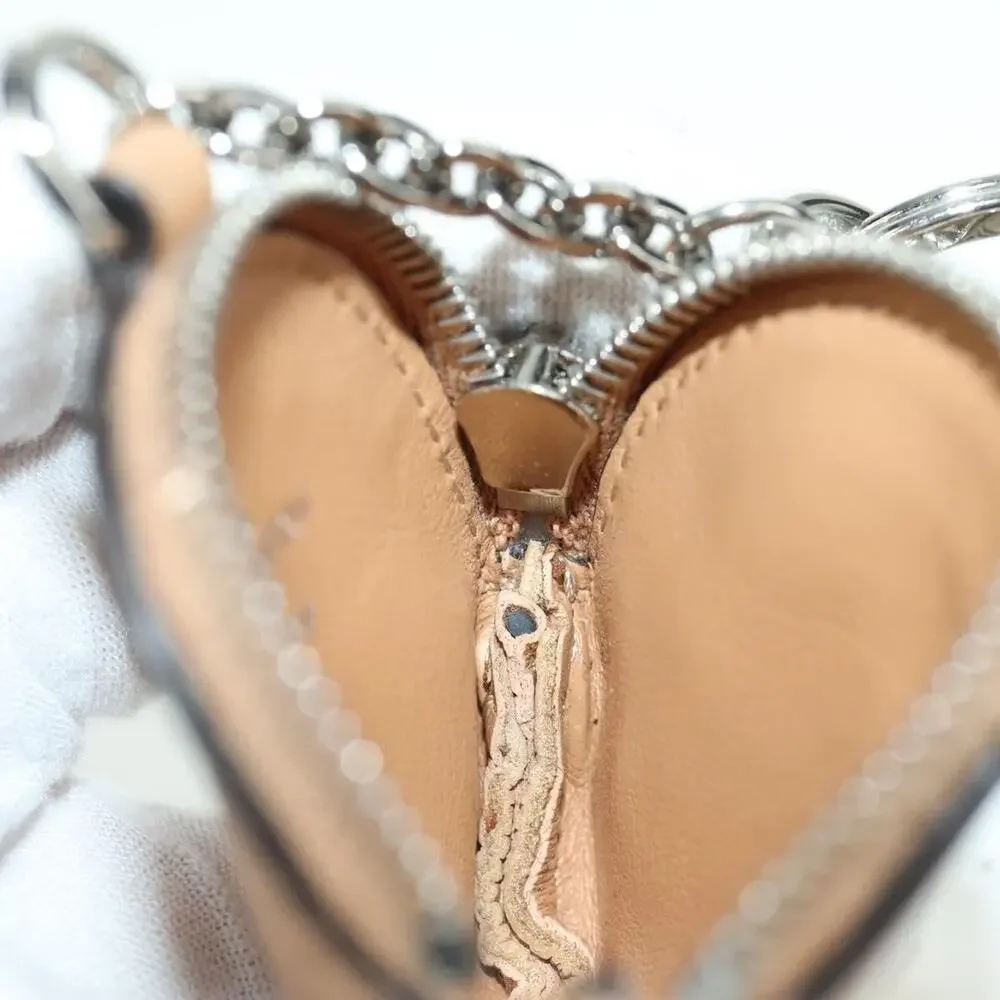 Louis Vuitton Mahina Porte Cles Flight Mode Pouch Charm Beige